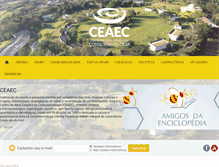 Tablet Screenshot of ceaec.org.br